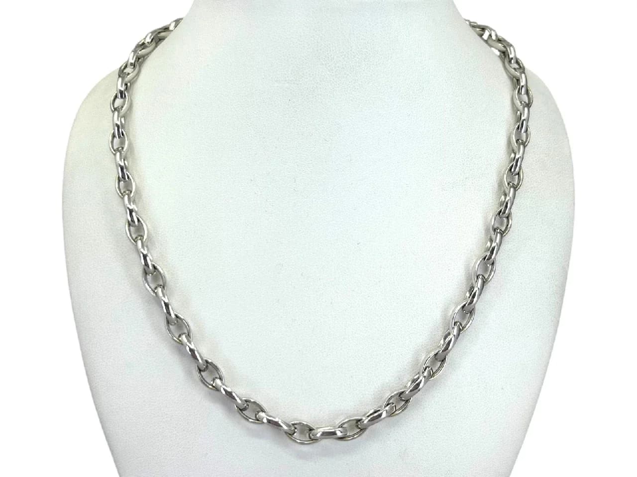 18k Vitguld halsband 13.5g