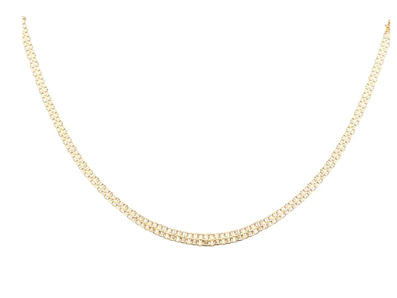 X-länk halsband med stav 12 gram 6,8 x 5,3 mm