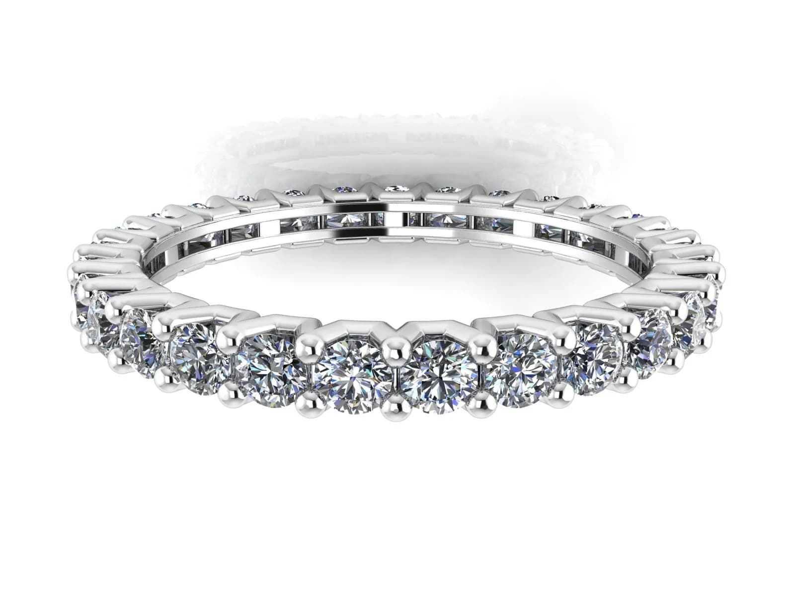 Diamantring allians Evig Elegans 0,03 18k