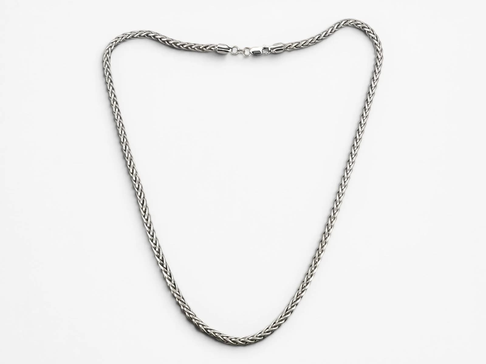 18k halsband 13.7g — från sidan