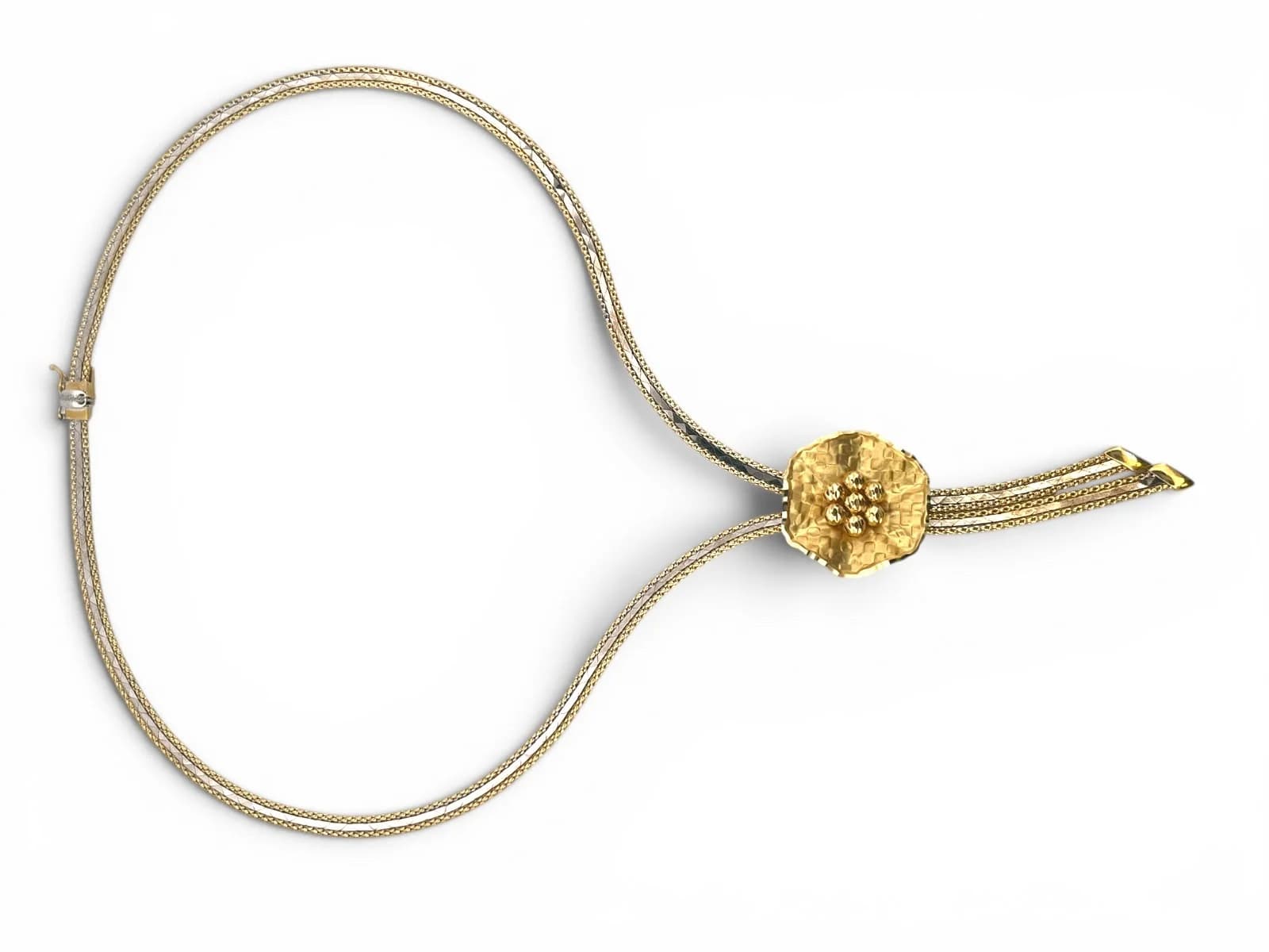 18k halsband 23.6g — från sidan