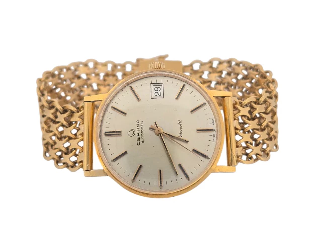18K klocka Certina Automatic New Art 68.3g — detalj