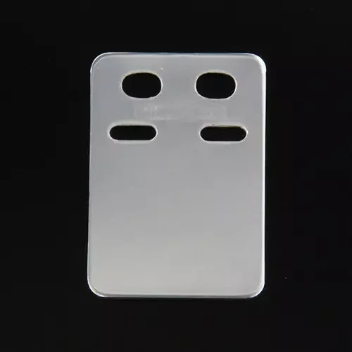 ID-Bricka 13*19 Silver — från sidan
