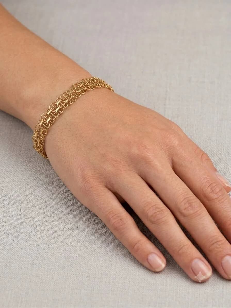 X-länk Armband 2X — från sidan