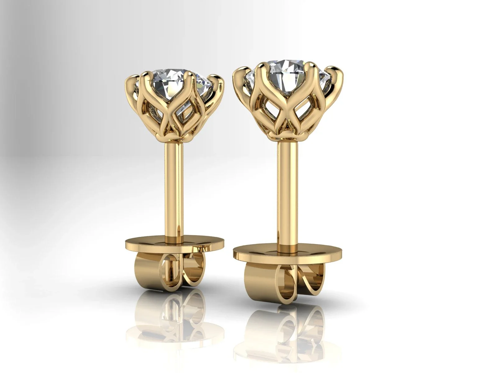 Anicka i 18k Guld — från sidan